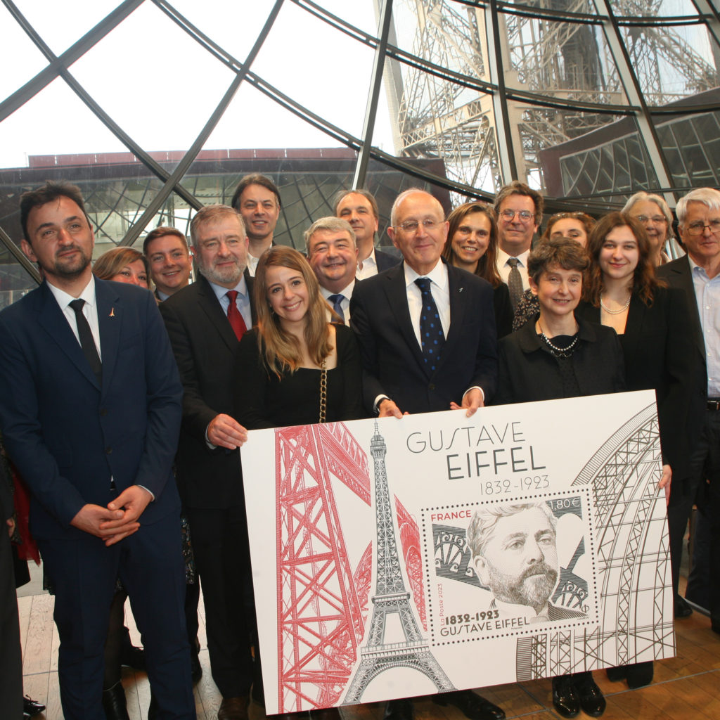 Lancement de l'année Eiffel 2023 à la Tour Eiffel