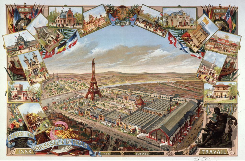 Vue générale de l’Exposition universelle de 1889 © CAPA/MMF/D